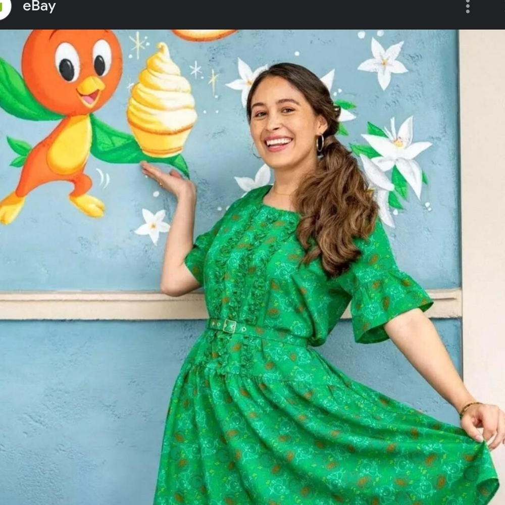 Disney Parks Walt Disney World 50th Anniversary Orang Bird Dress